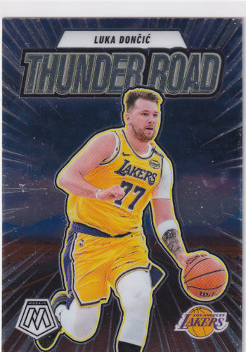 2024-25 MOSAIC #1 LUKA DONCIC THUNDER ROAD- LOS ANGELES LAKERS