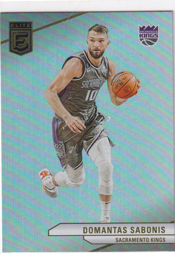 2023-24 DONRUSS ELITE #103 DOMANTAS SABONIS HOLO- SACRAMENTO KINGS