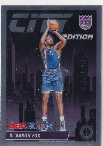 2023-24 PREMIUM STOCK #24 DEAARON FOX CITY EDITION- SACRAMENTO KINGS