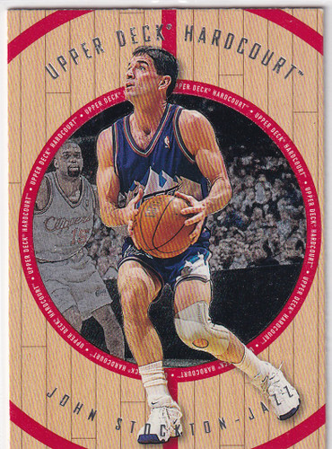 1998 UPPER DECK #36 JOHN STOCKTON HARDCOURT- UTAH JAZZ