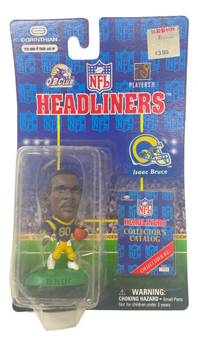 1997 NFL Headliners Isaac Bruce Loa Angeles Rams