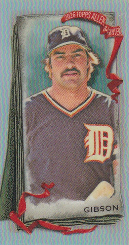 2026 Topps Allen & Ginter MINI CHROME #277 Kirk Gibson Detroit Tigers