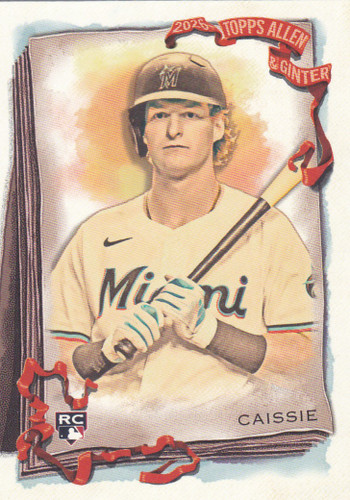 2026 Topps Allen & Ginter #6 Owen Caissie RC Miami Marlins