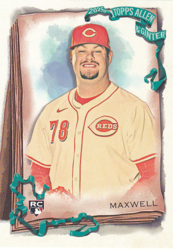 2026 Topps Allen & Ginter #259 Zach Maxwell RC Cincinnati Reds