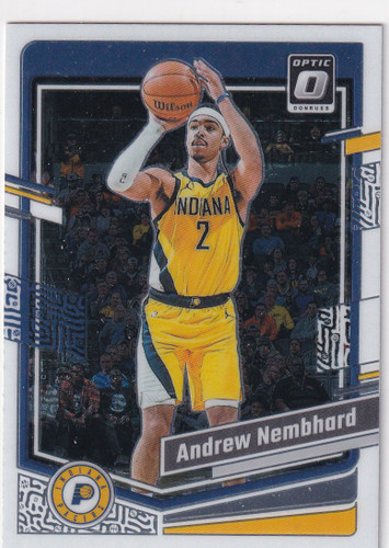 2023-24 DONRUSS OPTIC #3 ANDREW NEMHARD- INDIANA PACERS
