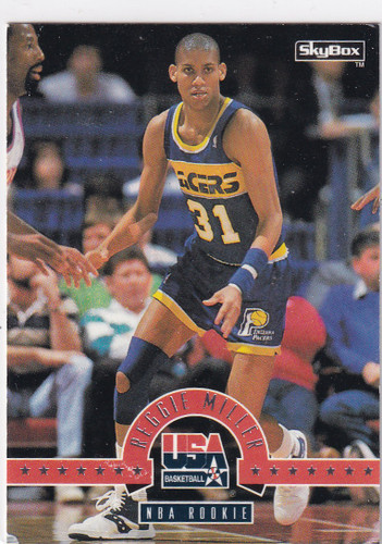 1994 SKYBOX #74 REGGIE MILLER NBA ROOKIE USA- INDIANA PACERS