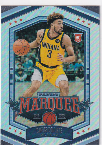 2021-22 CHRONICALS MARQUEE #350 CHRIS DUARTE- INDIANA PACERS