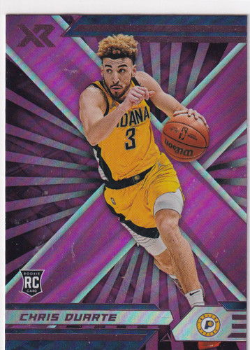 2021-22 CHRONICALS XR #390 CHRIS DUARTE PINK- INDIANA PACERS