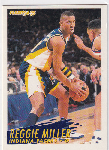 1994 FLEER #92 REGGIE MILLER- INDIANA PACERS