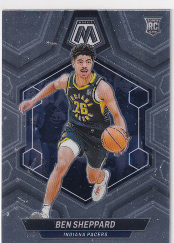 2023-24 MOSAIC #244 BEN SHEPPARD- INDIANA PACERS