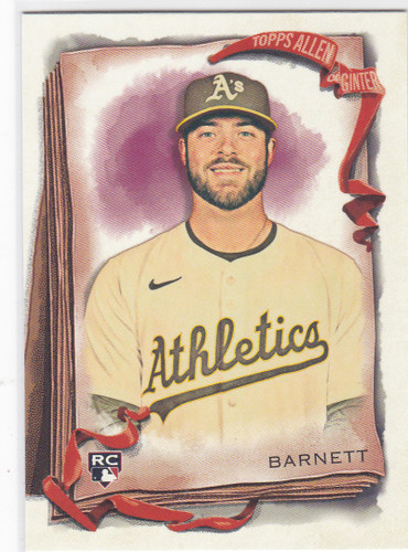 2026 Topps Allen & Ginter #35 Mason Barnett RC Athletics