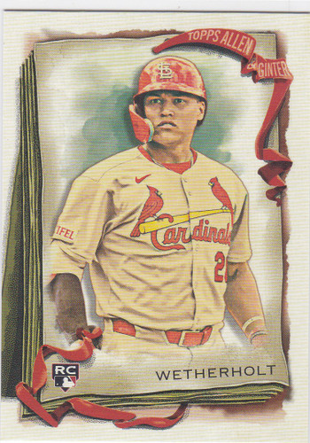 2026 Topps Allen & Ginter #183 JJ Wetherholt RC St Louis Cardinals
