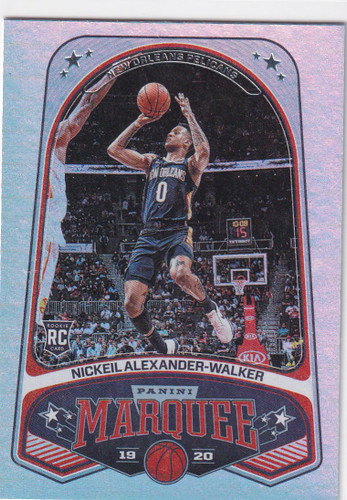 2019-20 CHRONICALS MARQUEE #262 NICKEIL ALEXANDER WALKER- NEW ORLEANS PELICANS