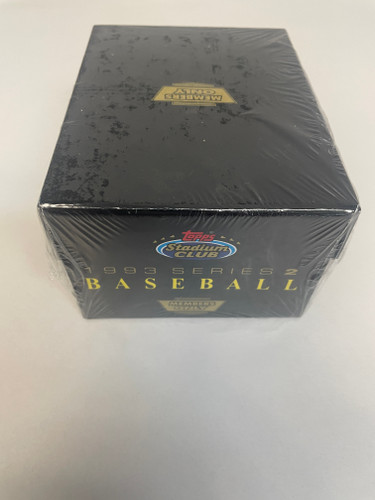 1993 Topps Stadium Club Member's Only Series 2 Set SEALED