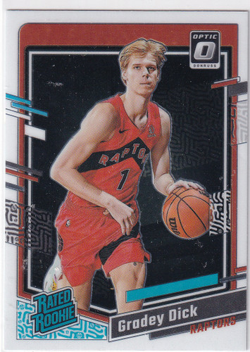 2023-24 DONRUSS OPTIC #212 GRADEY DICK- TORONTO RAPTORS