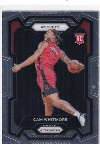 2023-24 PRIZM #129 CAM WHITMORE- HOUSTON ROCKETS