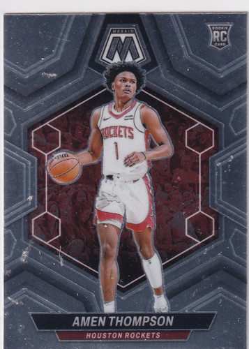 2023-24 MOSAIC #230 AMEN THOMPSON- HOUSTON ROCKETS
