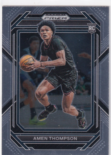2023 PRIZM DRAFT #4 AMEN THOMPSON- HOUSTON ROCKETS
