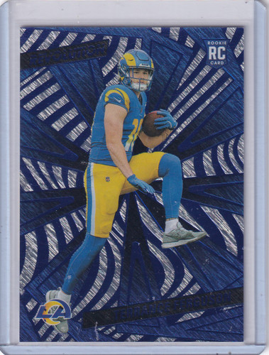 2025 Panini Revolution Blue Storm 213/549 #245 Terrance Ferguson RC - Rams