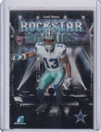 2026 Bowman Football Rockstar Rookies #RR-19 Caleb Downs - Cowboys