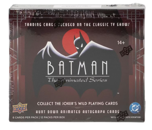2025 Upper Deck Batman The Animated Series Hobby Box