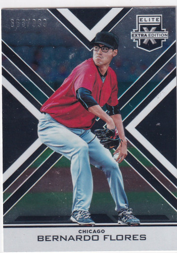2016 ELITE EXTRA EDITION #100 BERNARDO FLORES /999- CHICAGO WHITE SOX