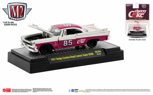 M2 Machines Coca-Cola Release RC04 1957 Dodge Custom Royal Lancer Super D500