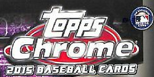 2015 Topps Chrome Baseball Complete Set (200 Cards)