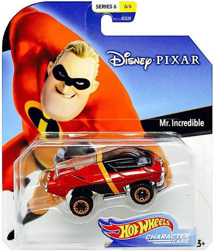 Hot Wheels 1:64 Scale Character Disney Mr. Incredible 6/6