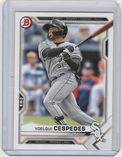 2021 Bowman Draft #BD-171 Yoelqui Cespedes Chicago White Sox