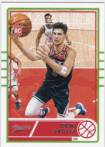 2020-21 Panini Chronicles Classics #636 Deni Avdija RC Washington Wizards