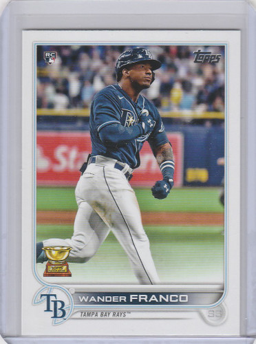 2022 Topps #215 Wander Franco Tampa Bay Rays