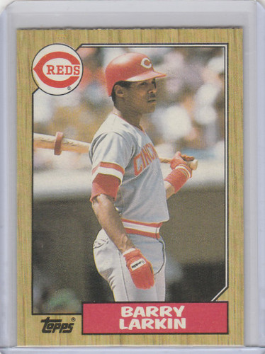 1987 Topps #648 Barry Larkin Cincinnati Reds RC