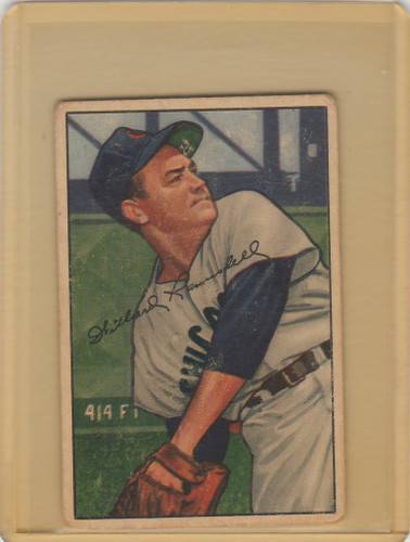 1952 Bowman #22 Willard Ramsdell Chicago Cubs