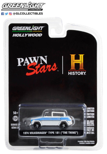 Greenlight 1:64 Hollywood Series 37 1974 Volkswagen Type 181 (The Things) Pawn Stars