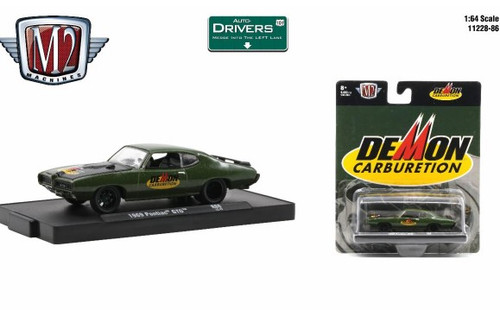 M2 Machines Auto-Drivers 1:64 R86 1969 Pontiac GTO