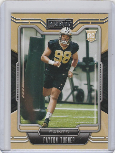 2021 Panini Playbook #151 Payton Turner New Orleans Saints