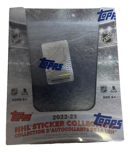 2022-23 Topps NHL Hockey Refill Stickers (50 Packs of 5 Stickers)