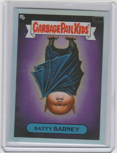 2022 Chrome Garbage Pail Kids GPK Series 5 Refractor #180B Batty Barney