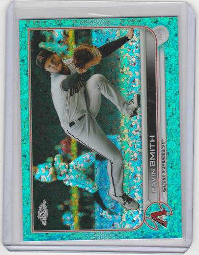 2022 Topps Chrome Aqua #78 Pavin Smith Arizona Diamondbacks 64/199