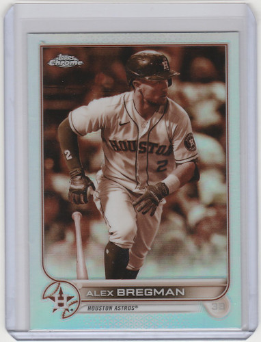 2022 Topps Chrome Sepia #141 Alex Bregman - Houston Astros