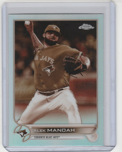 2022 Topps Chrome Sepia #36 Alek Manoah - Toronto Blue Jays