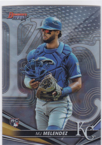 2022 Bowman's Best #17 MJ Melendez Kansas City Royals