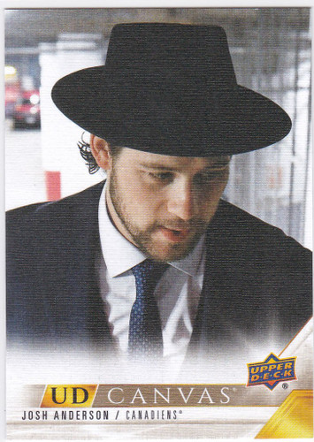 2022-23 Upper Deck #C167 Josh Anderson Canvas Montreal Canadiens