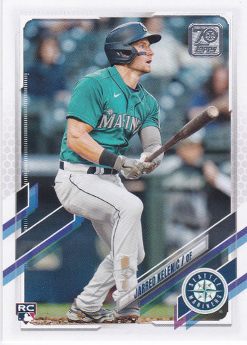 2021 Topps #US302 Jarred Kelenic RC Seatlle Mariners
