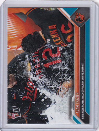 2023 TOPPS NOW PARALLEL #160 ADAM FRAZIER BALTIMORE ORIOLES 9/49