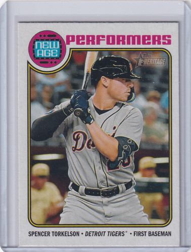 2023 Topps Heritage New Age #21 Spencer Torkelson Detroit Tigers