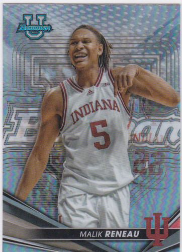 2022-23 Bowmans Best Refractor #8 Malik Reneau Indiana