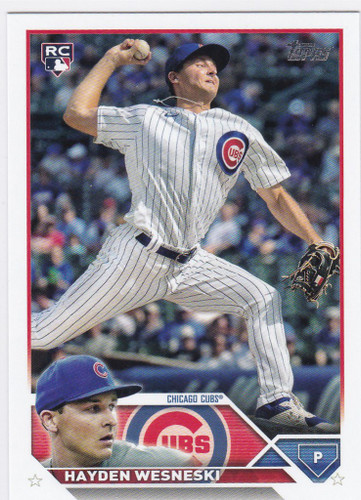 2023 Topps #638 Hayden Wesneski RC Chicago Cubs