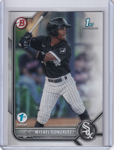 2022 Bowman 1st Edition #BPPF-4 Misael Gonzalez Chicago White Sox